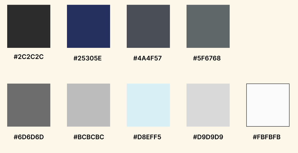 STTR color palette